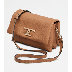Tod's - T Timeless Flap Bag in Leather Mini